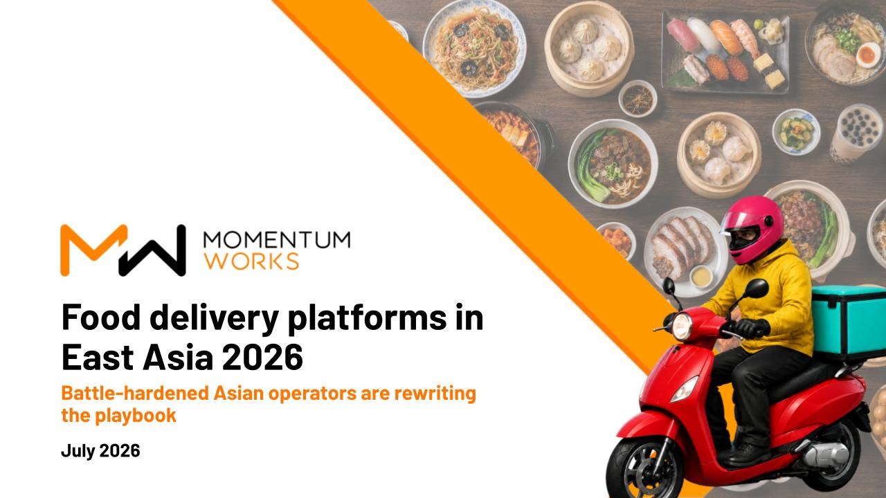 Food Delivery Platforms in East Asia 2026